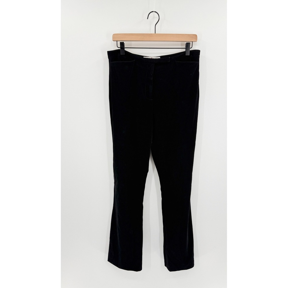 Tommy Hilfiger Whimsigoth Velvet Trousers Straight Leg Womens Size 12 Holiday